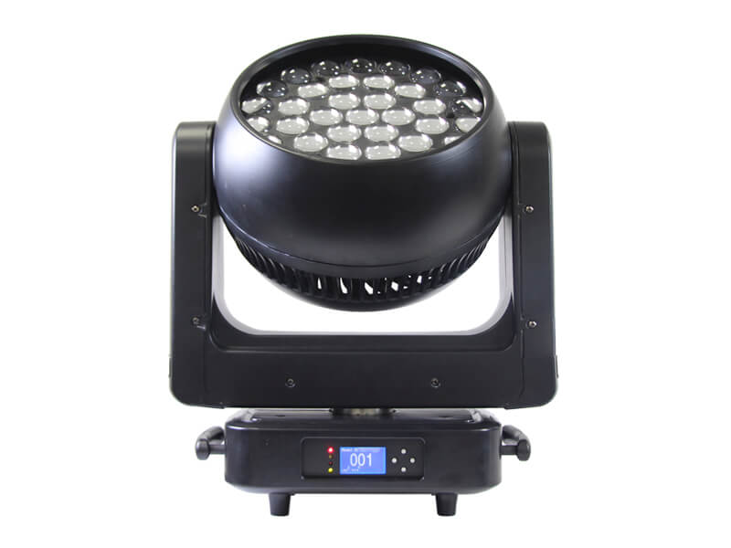 Aura Ring Effect 37pcs 25W 4in1 LED Zoom Luz de lavado de haz de cabeza móvil