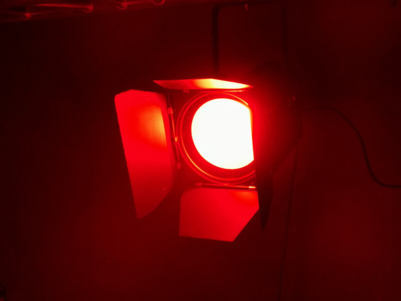 RGB 200W Led Fresnel Light para teatro