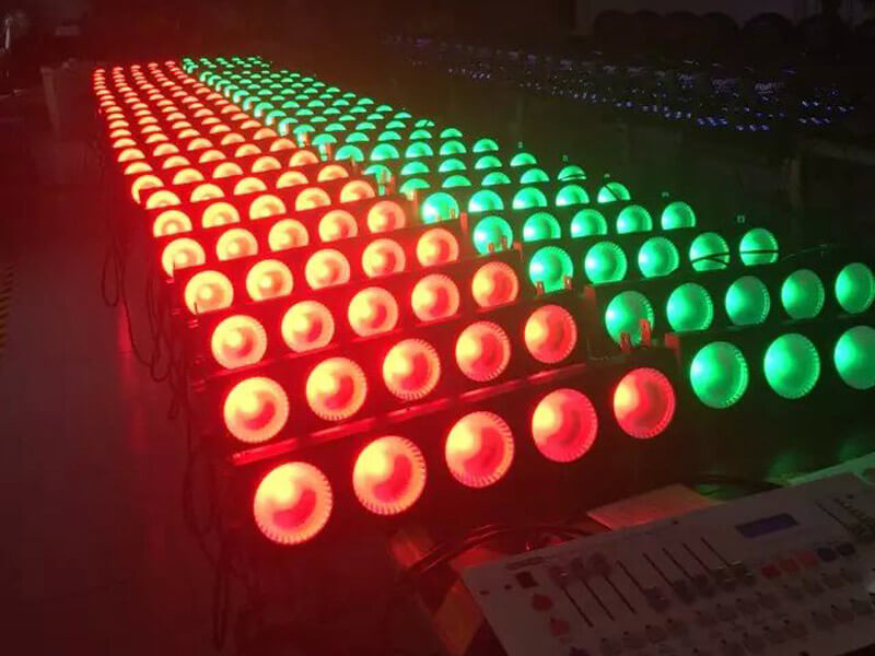 Luz cegadora de matriz suave LED de 5 cabezas