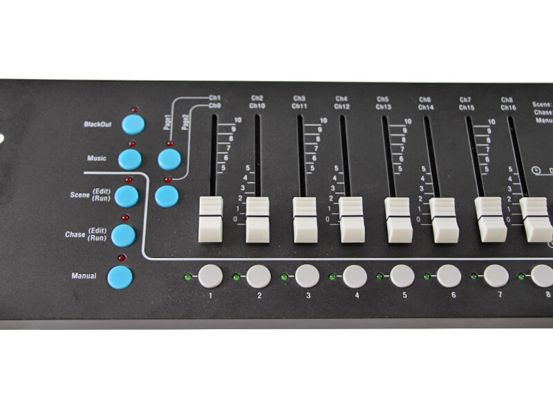 Controlador DMX-512 de 192CH