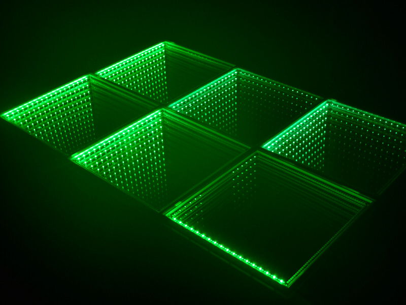 Luz de pista de baile LED 3D