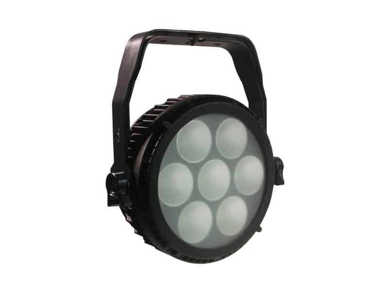7pcs 25W RGBWA 5in1 LED Luz impermeable Walker