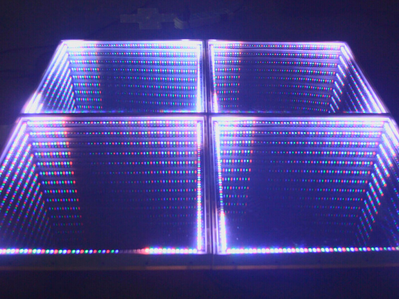 Luz de pista de baile LED 3D