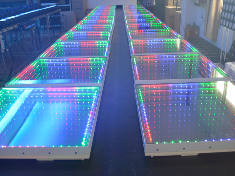 Luz de pista de baile LED 3D