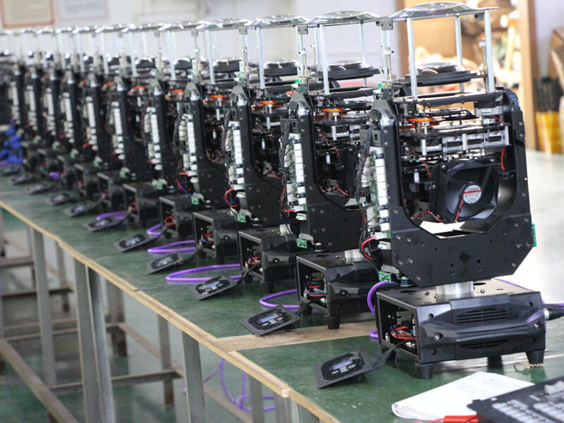Club nocturno Rendimiento 330W Super Beam Mover Head Light