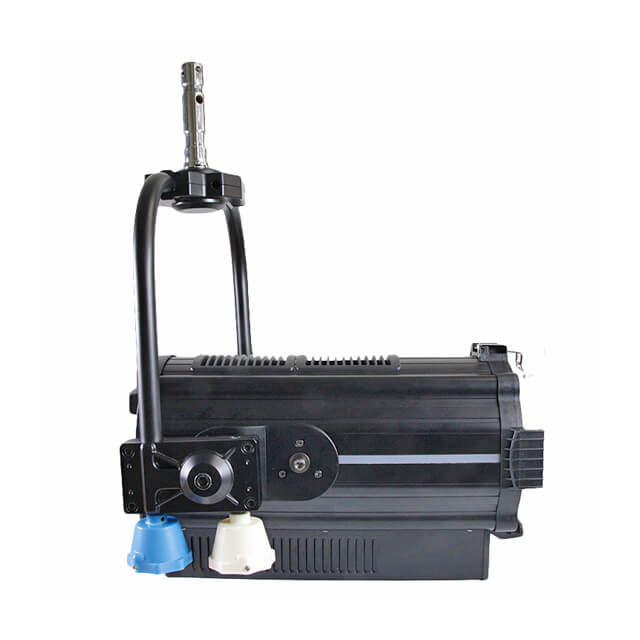 Luz continua LED Fresnel bicolor operada por poste de 500 W
