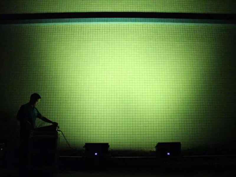 Luz de teatro Luz de ciclorama LED de alta potencia de 400 W de colores
