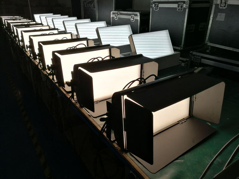Luz de panel de video suave LED bicolor de 120W