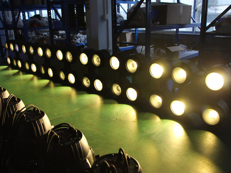 Luz cegadora de audiencia atómica LED de 400 W para exteriores